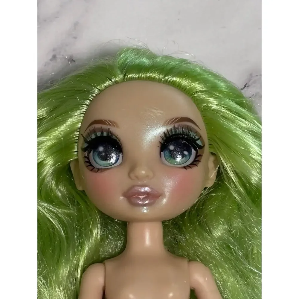 Rainbow High Winter Break Jade Hunter Nude Articulated Fashion Doll Green Hair